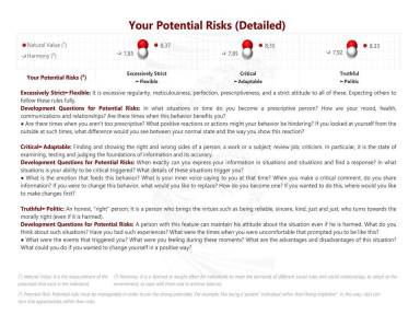 Your Potential Risks (Detailed)