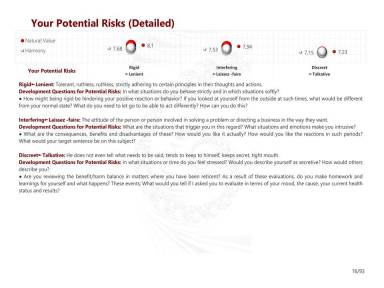Your Potential Risks (Detailed)