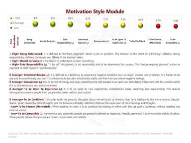 Motivation Style Module
